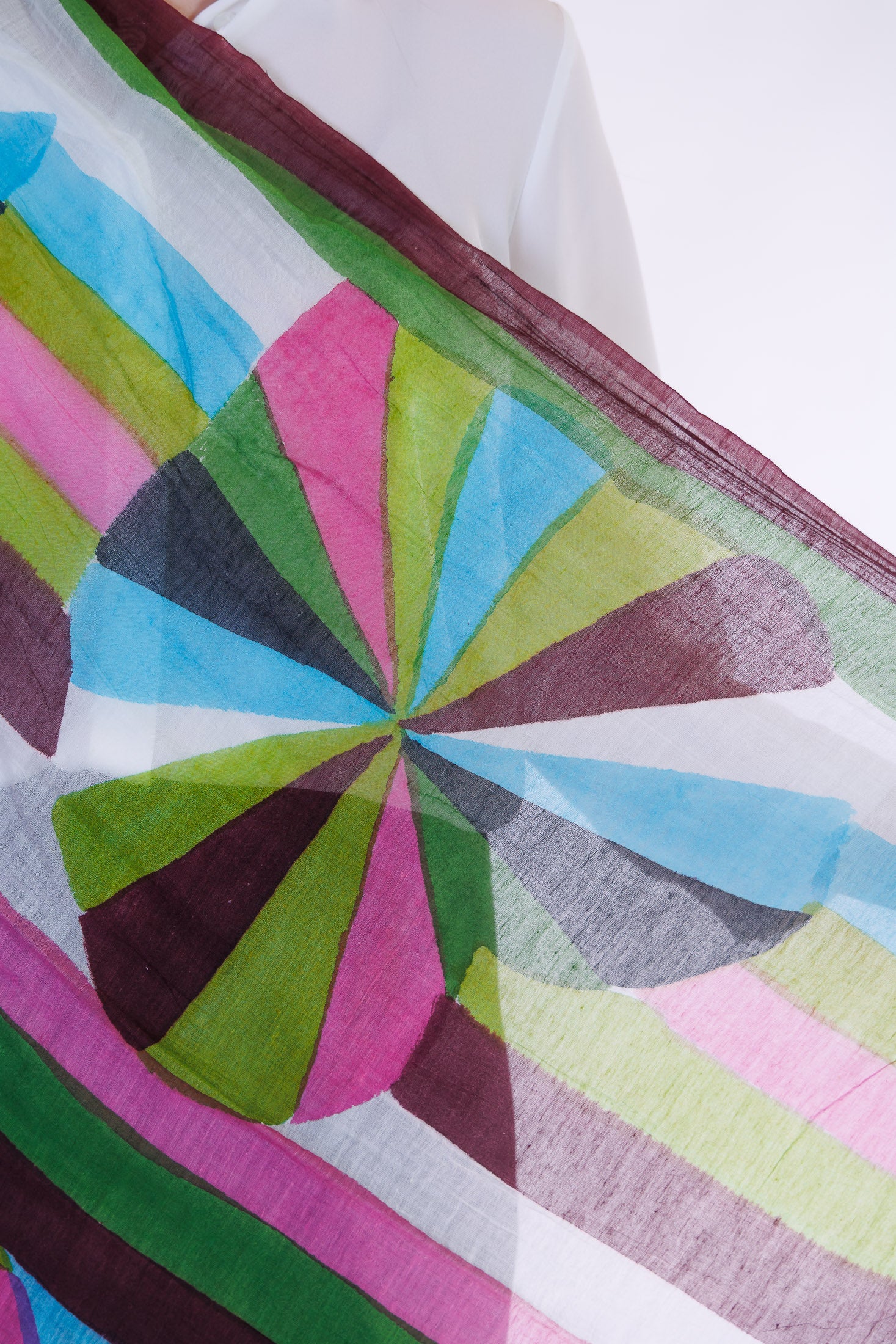 Stola dipinta a mano