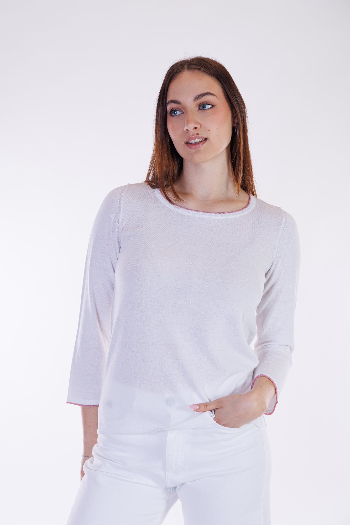 Maglia profili lurex