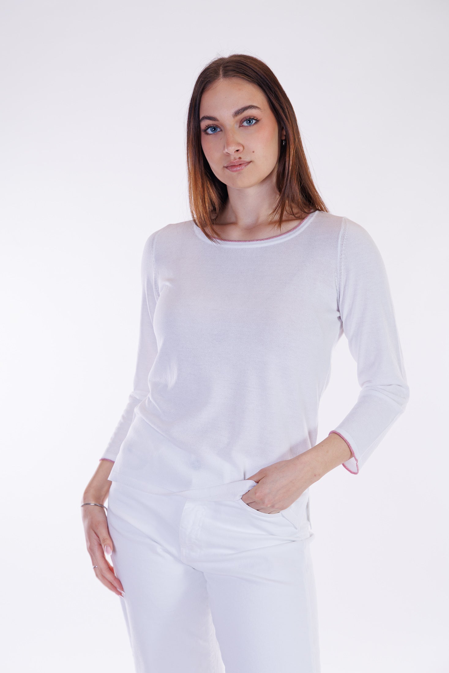 Maglia profili lurex