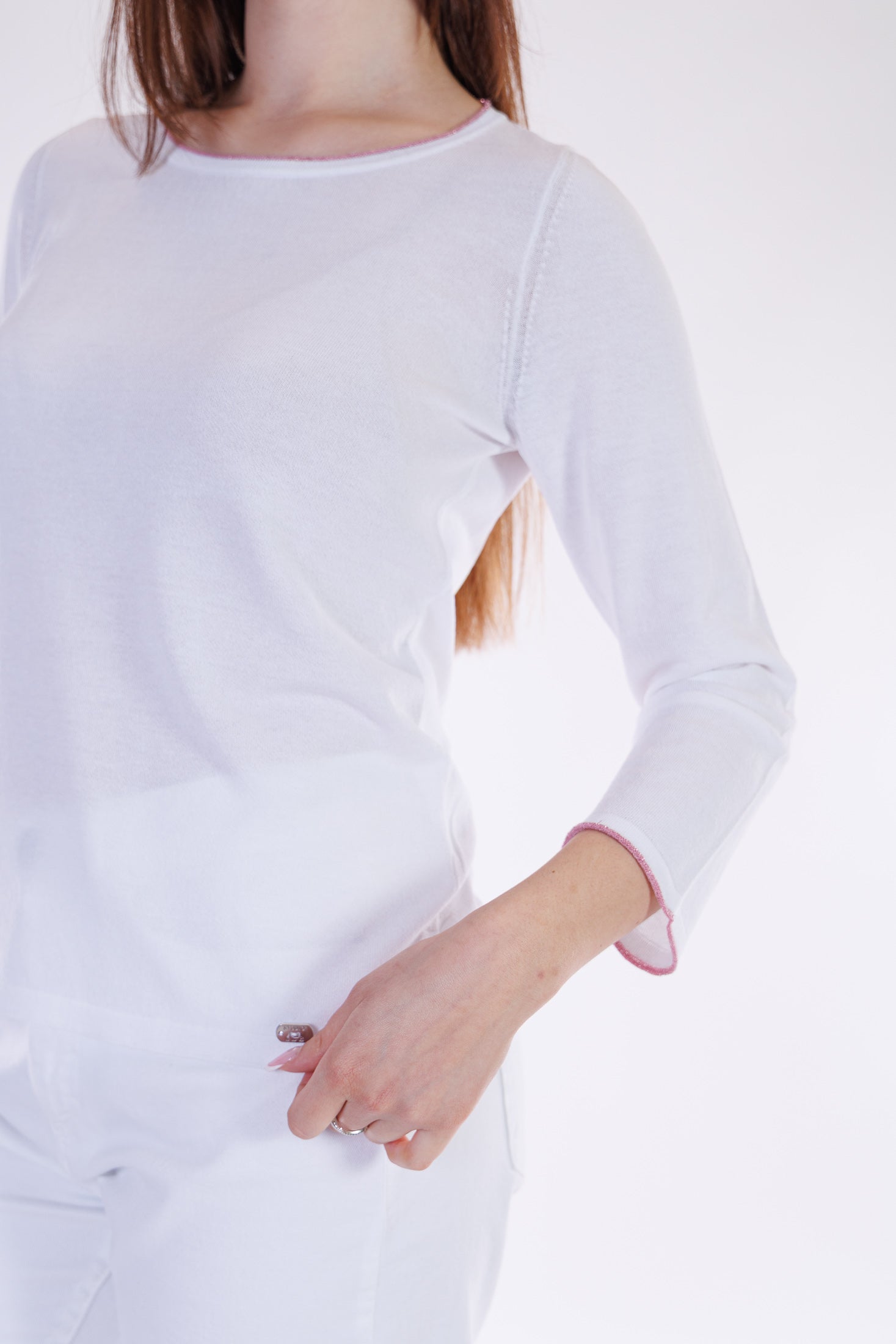 Maglia profili lurex