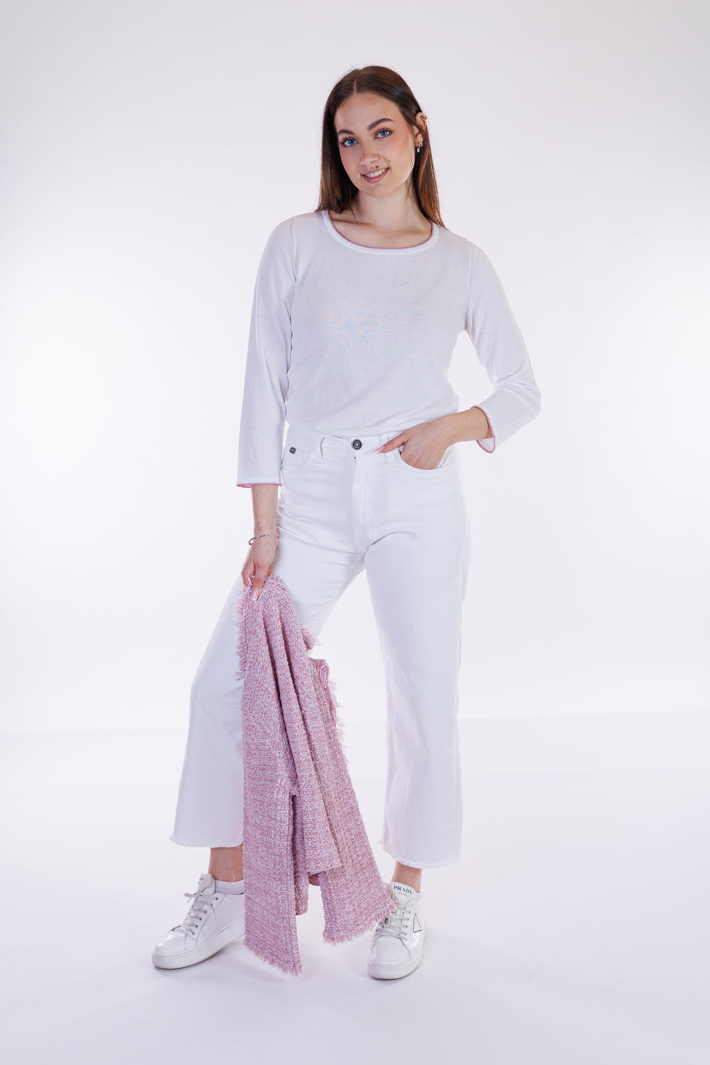 Maglia profili lurex