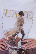 T-shirt Lace