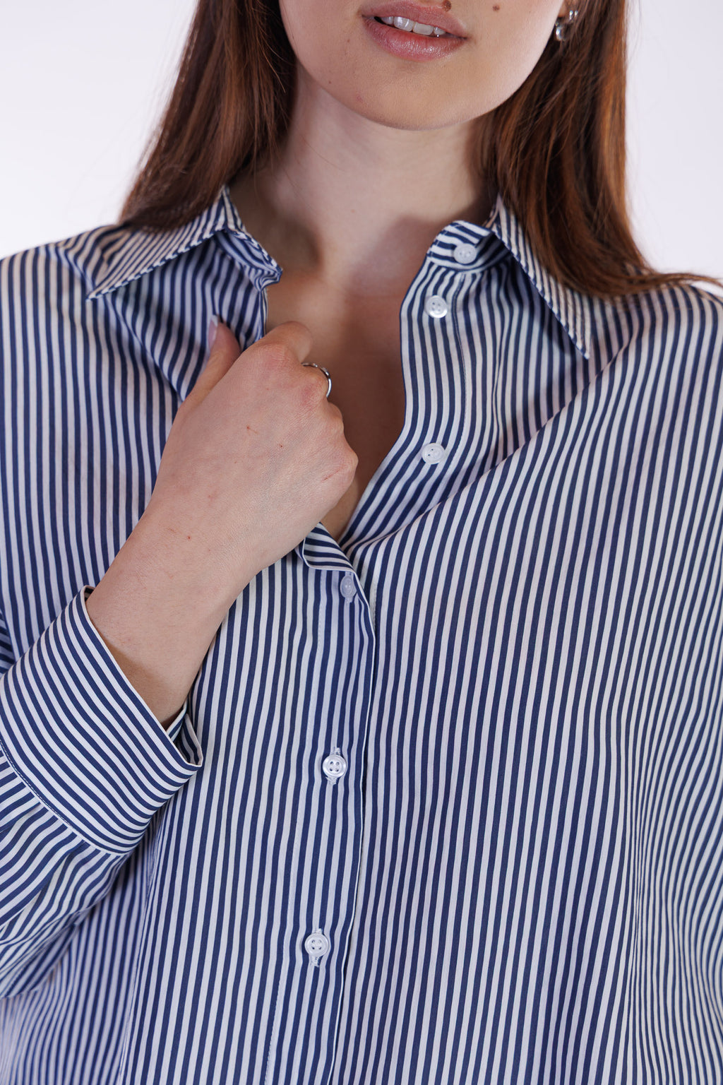 Camicia over righe