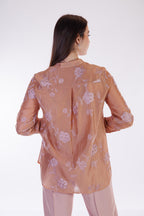 Camicia voile ricami