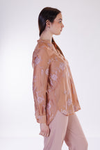 Camicia voile ricami