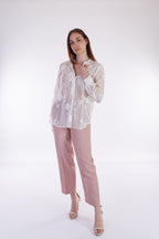 Camicia voile ricami