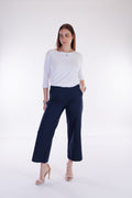 Pantalone cropped viscosa