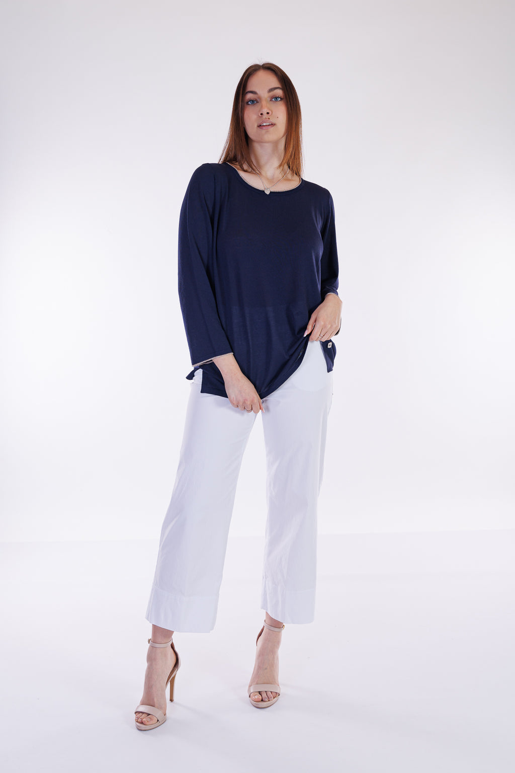 Maglia profili lurex