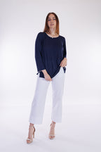 Maglia profili lurex