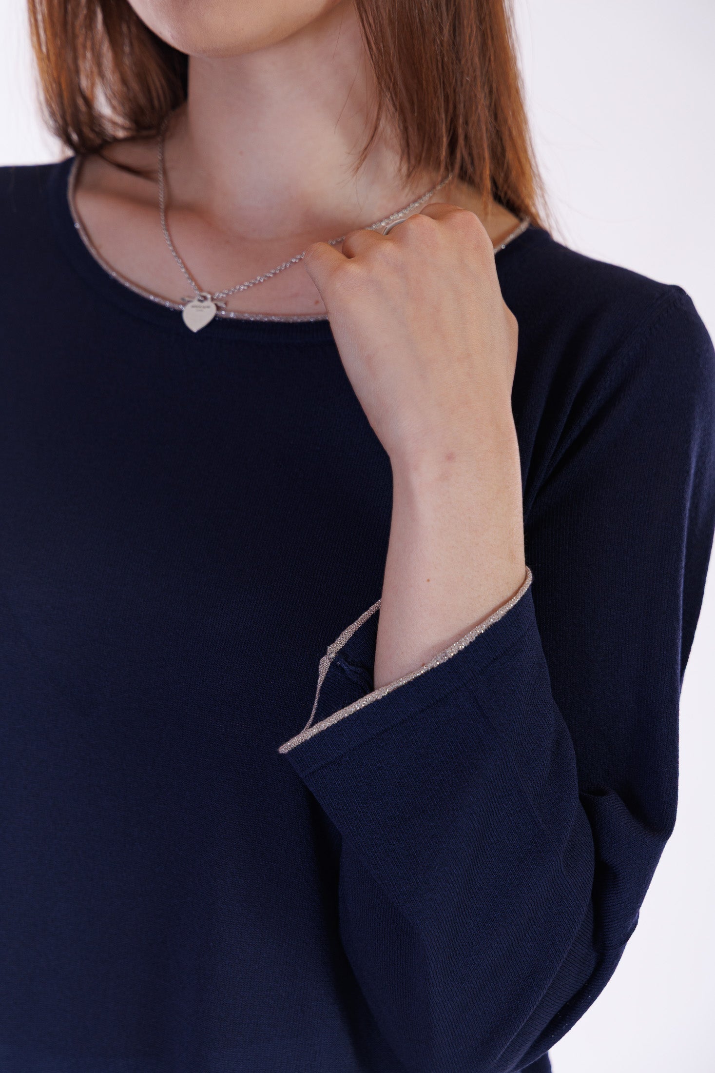 Maglia profili lurex