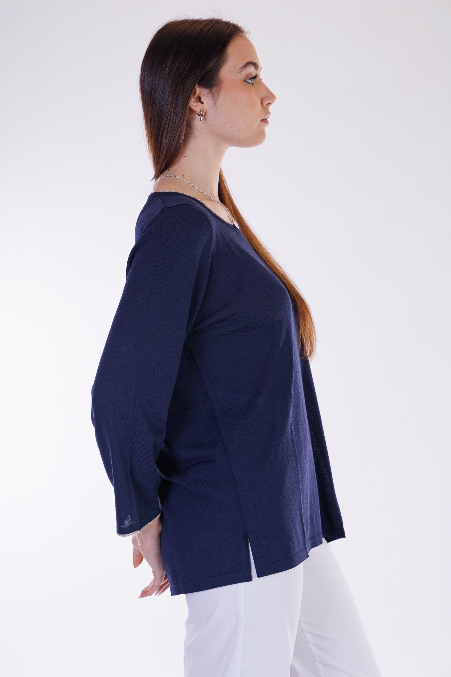 Maglia profili lurex