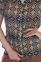 Camicia fantasia geometrica