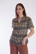 Camicia fantasia geometrica