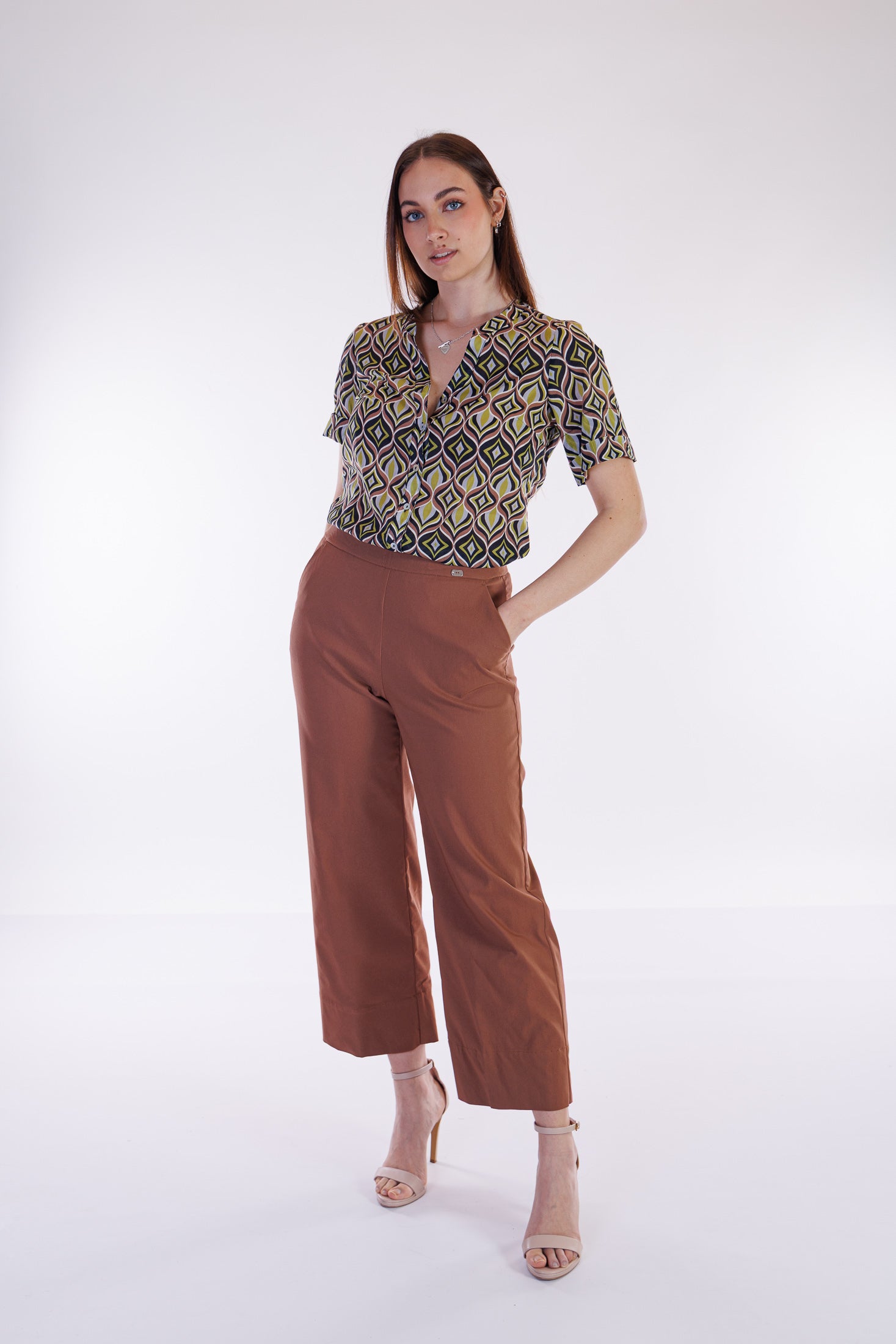 Pantalone cropped bengalina