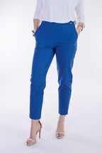 Pantalone slim fit viscosa