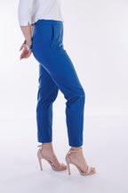 Pantalone slim fit viscosa