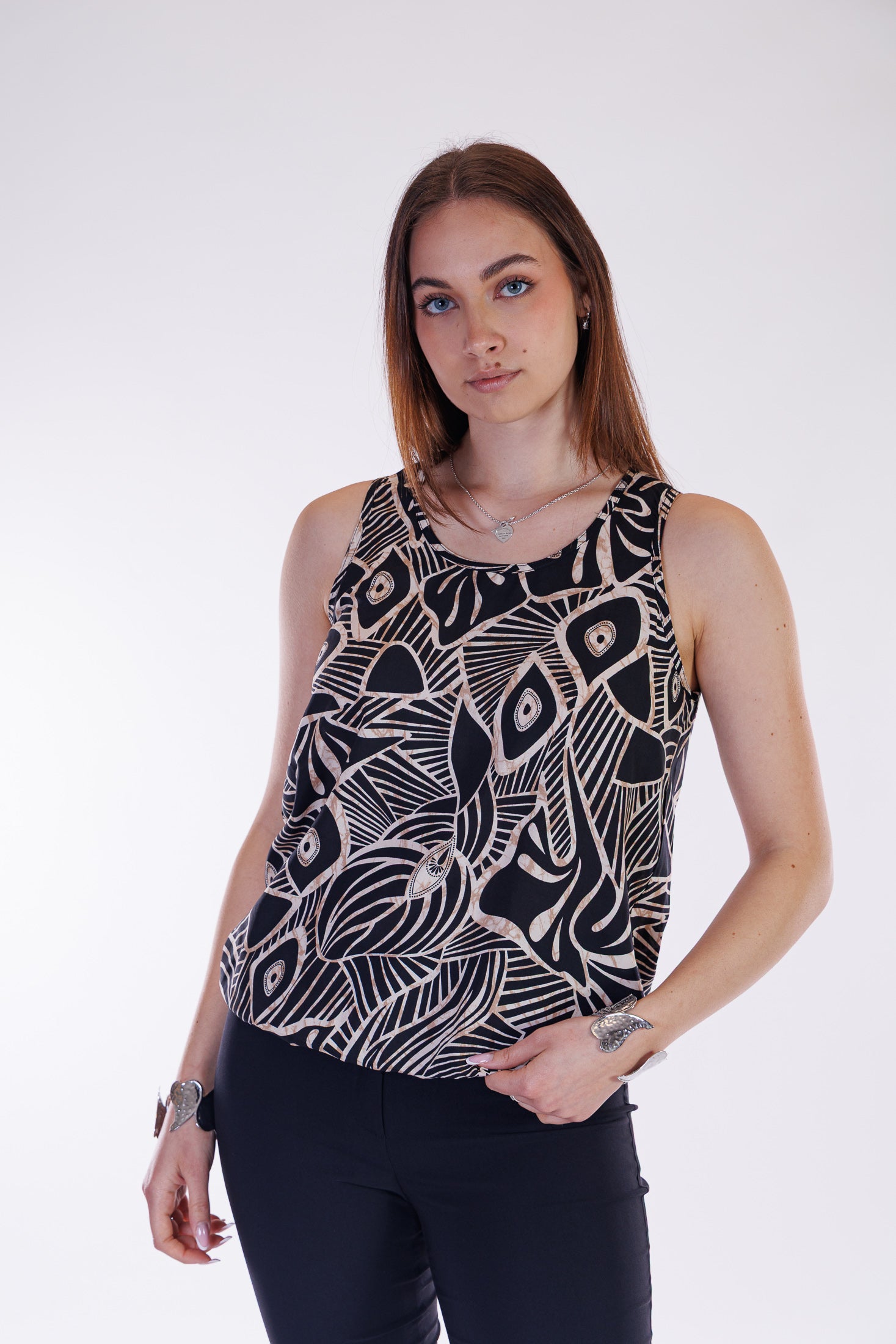 Canotta fantasia etnica