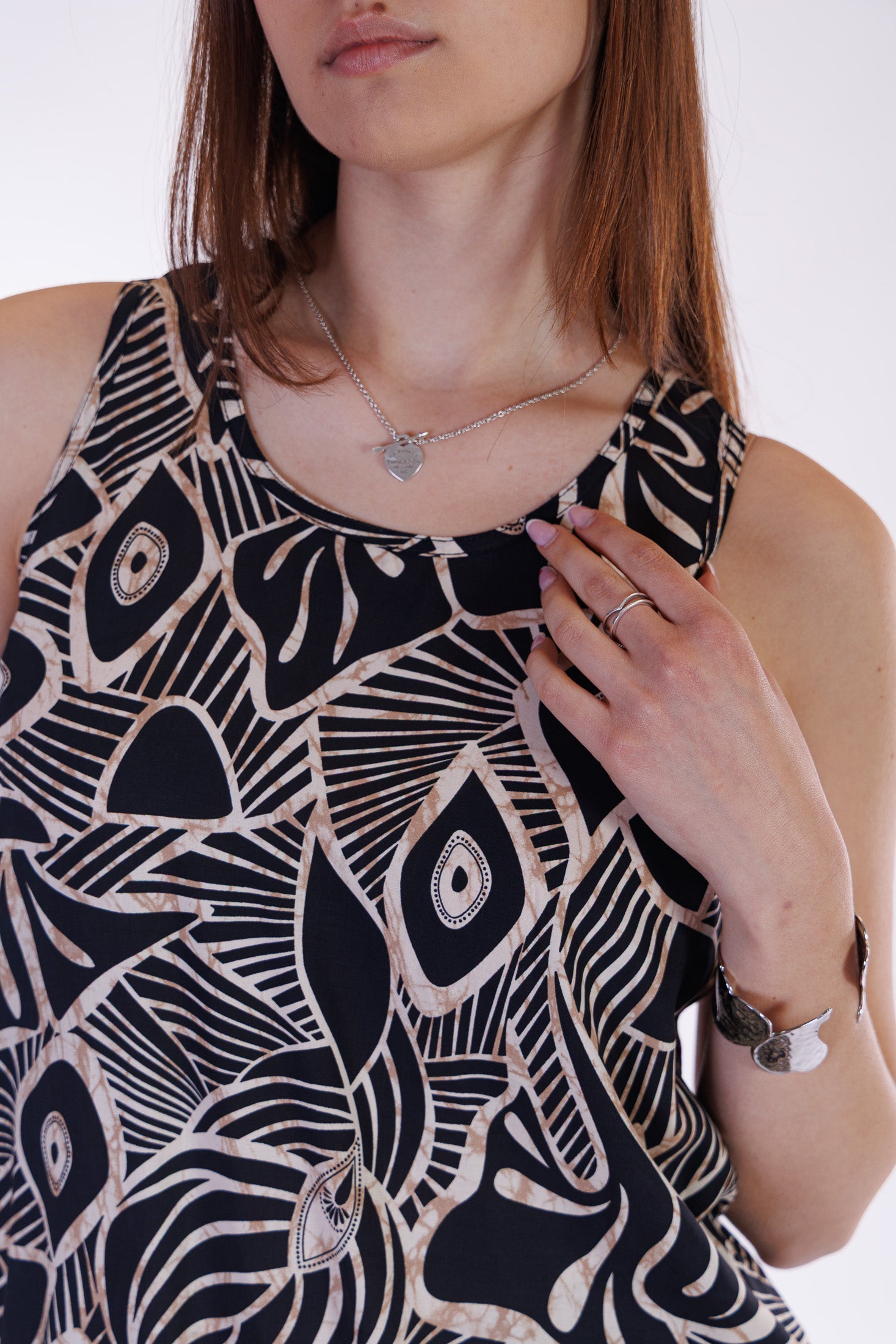 Canotta fantasia etnica