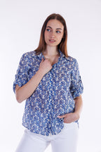 Camicia fiori Santorini