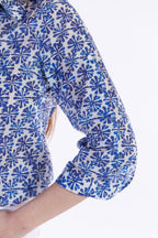 Camicia fiori Santorini