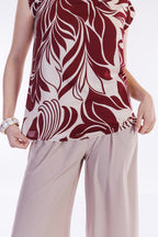 Blusa fantasia floreale