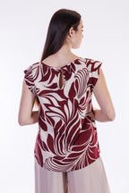 Blusa fantasia floreale