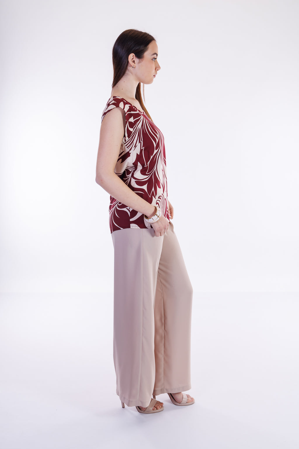 Blusa fantasia floreale