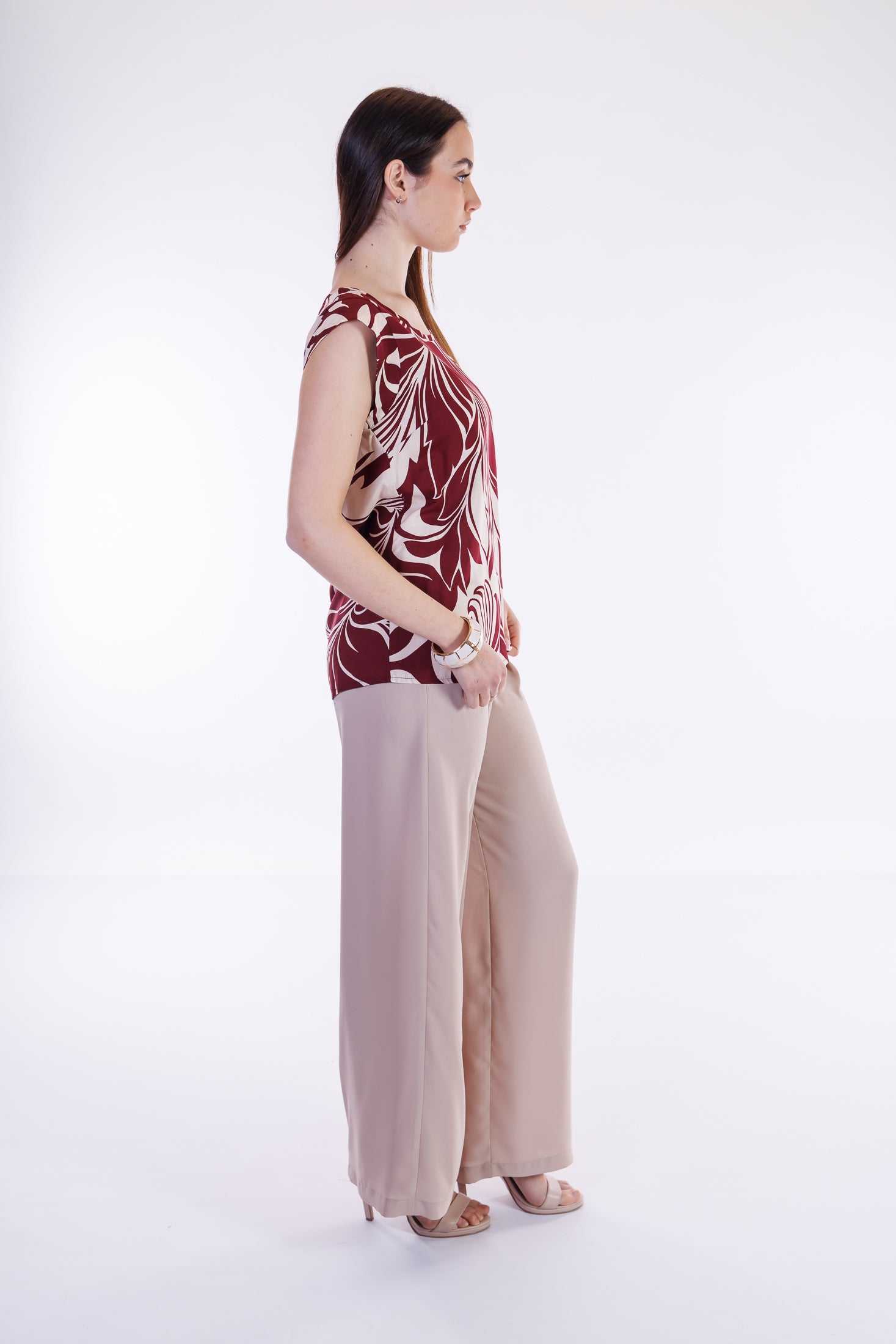 Blusa fantasia floreale