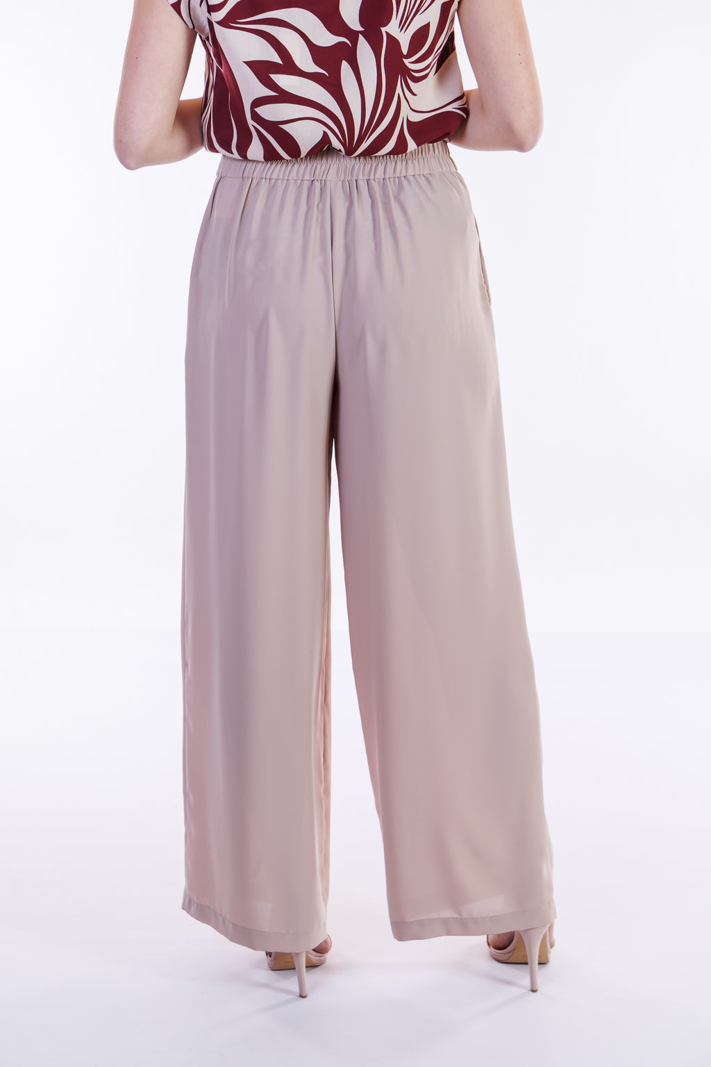 Pantalone palazzo fluido