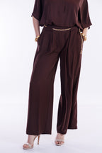 Pantalone palazzo fluido