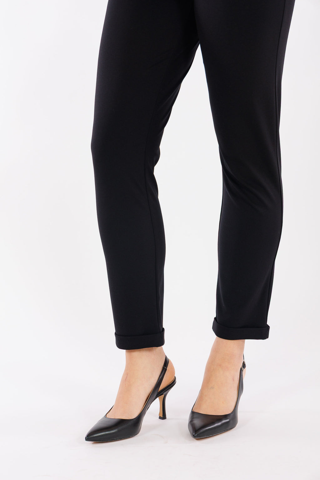 Pantalone con risvolto milanino