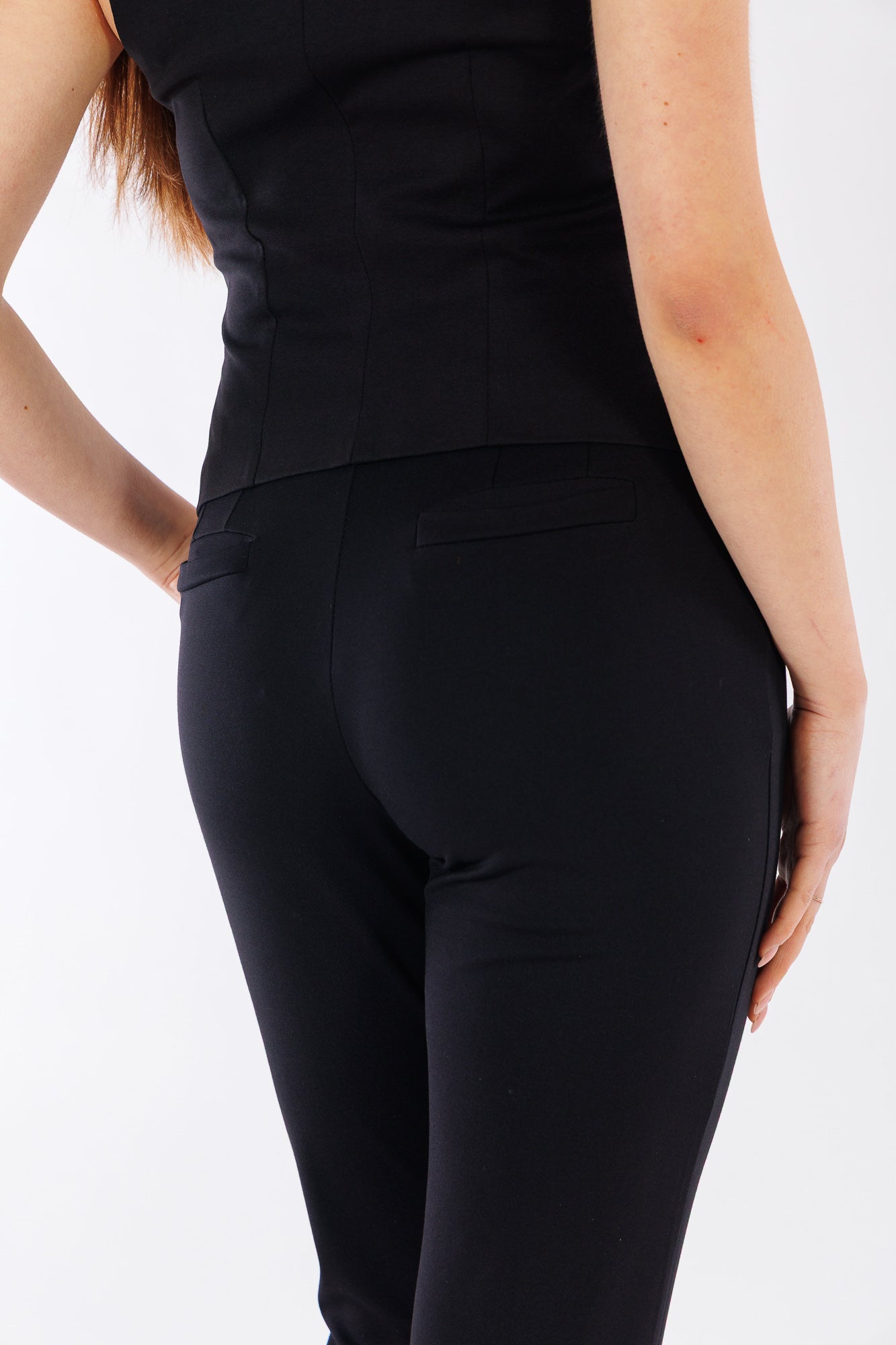 Pantalone con risvolto milanino