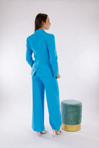 Tailleur pantalone palazzo