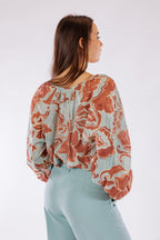 Pantalone largo tasconi