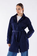 Trench midi cinturina