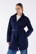 Trench midi cinturina