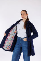 Trench midi cinturina