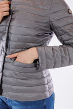 Eco-piumino 100gr. collo fascetta