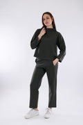 Pantalone ampio in felpa