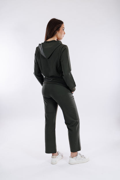 Pantalone ampio in felpa