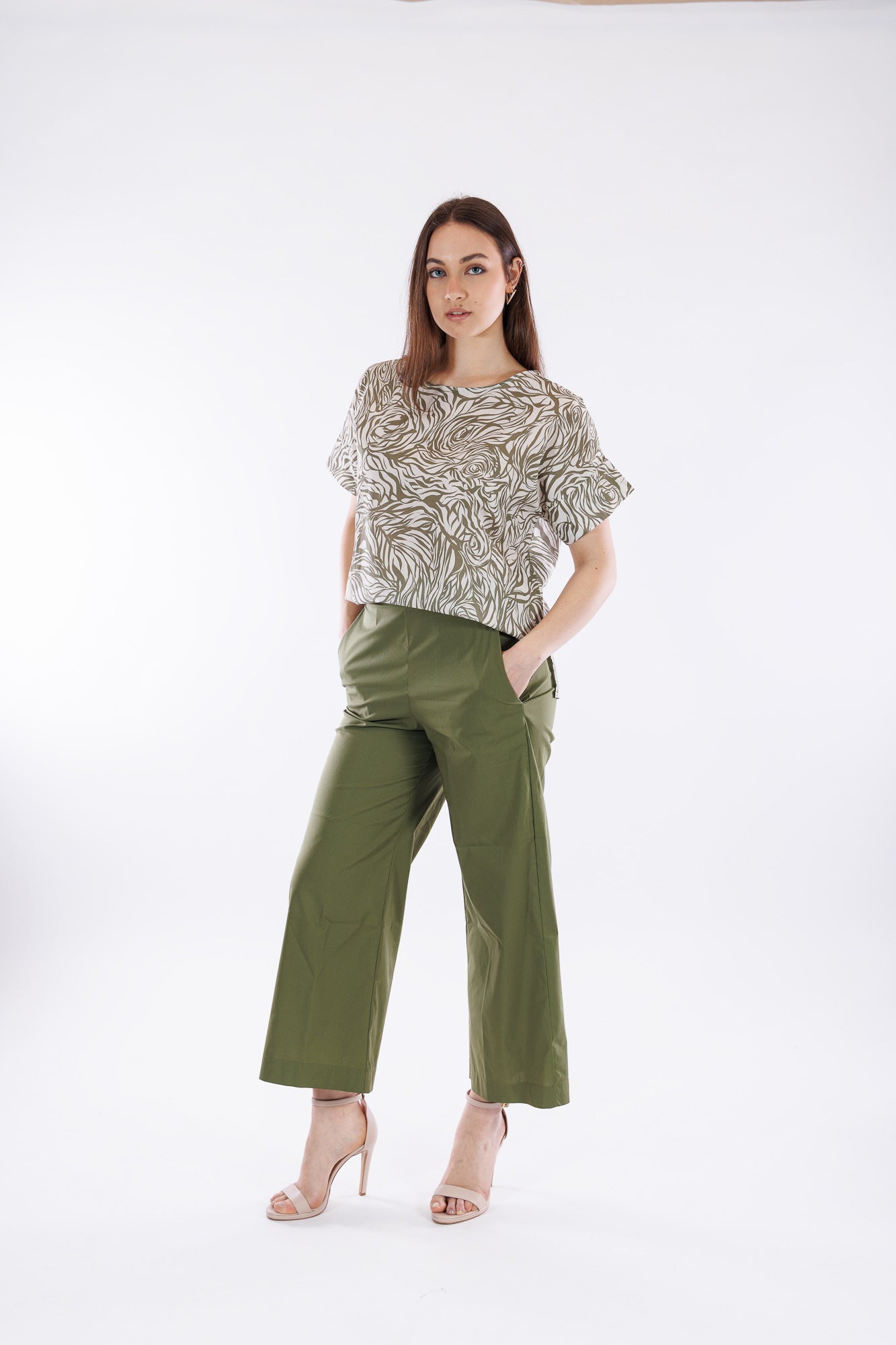 Pantalone ampio tascona