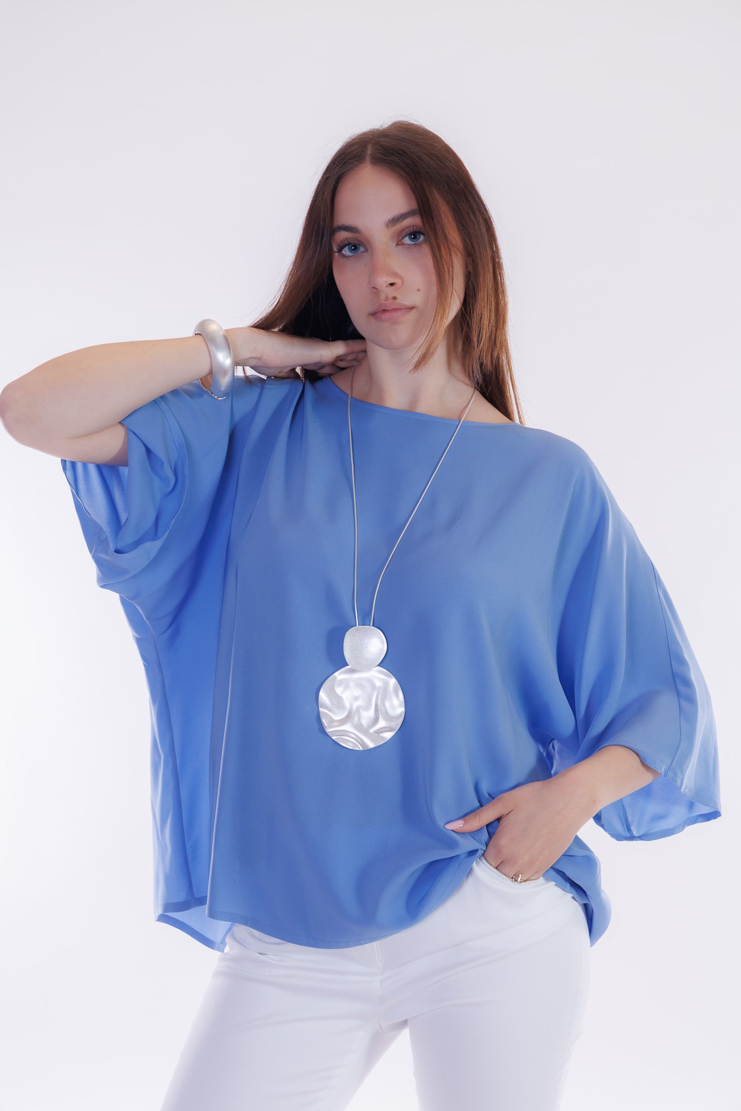 Blusa apertura dietro