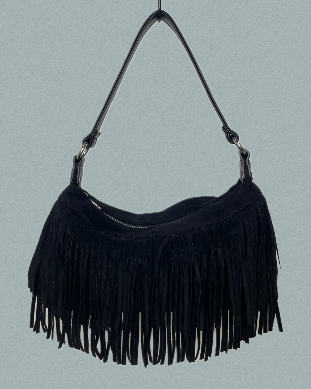 Borsa suede frange