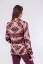 Camicia fantasia cashmere