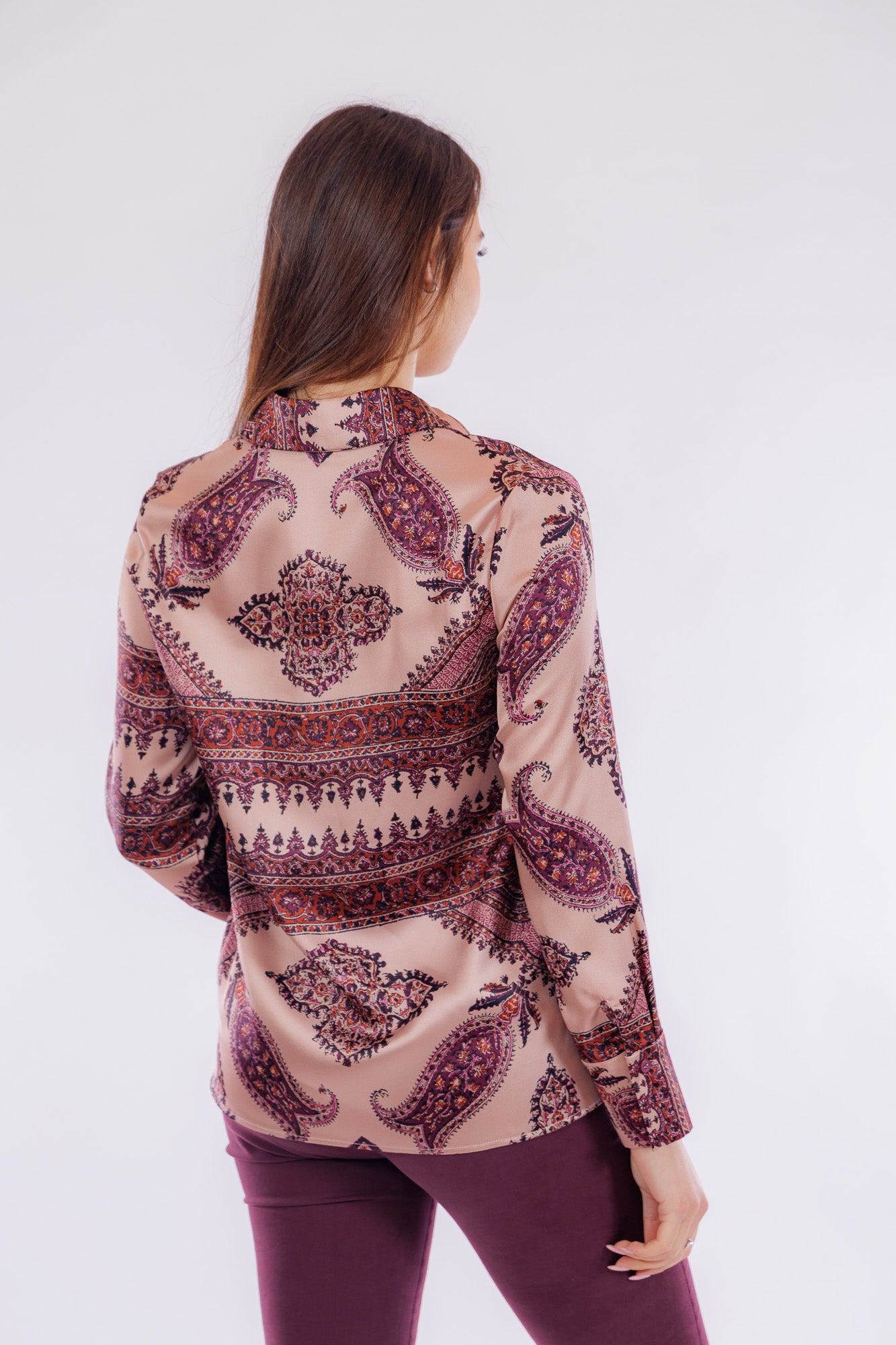 Camicia fantasia cashmere