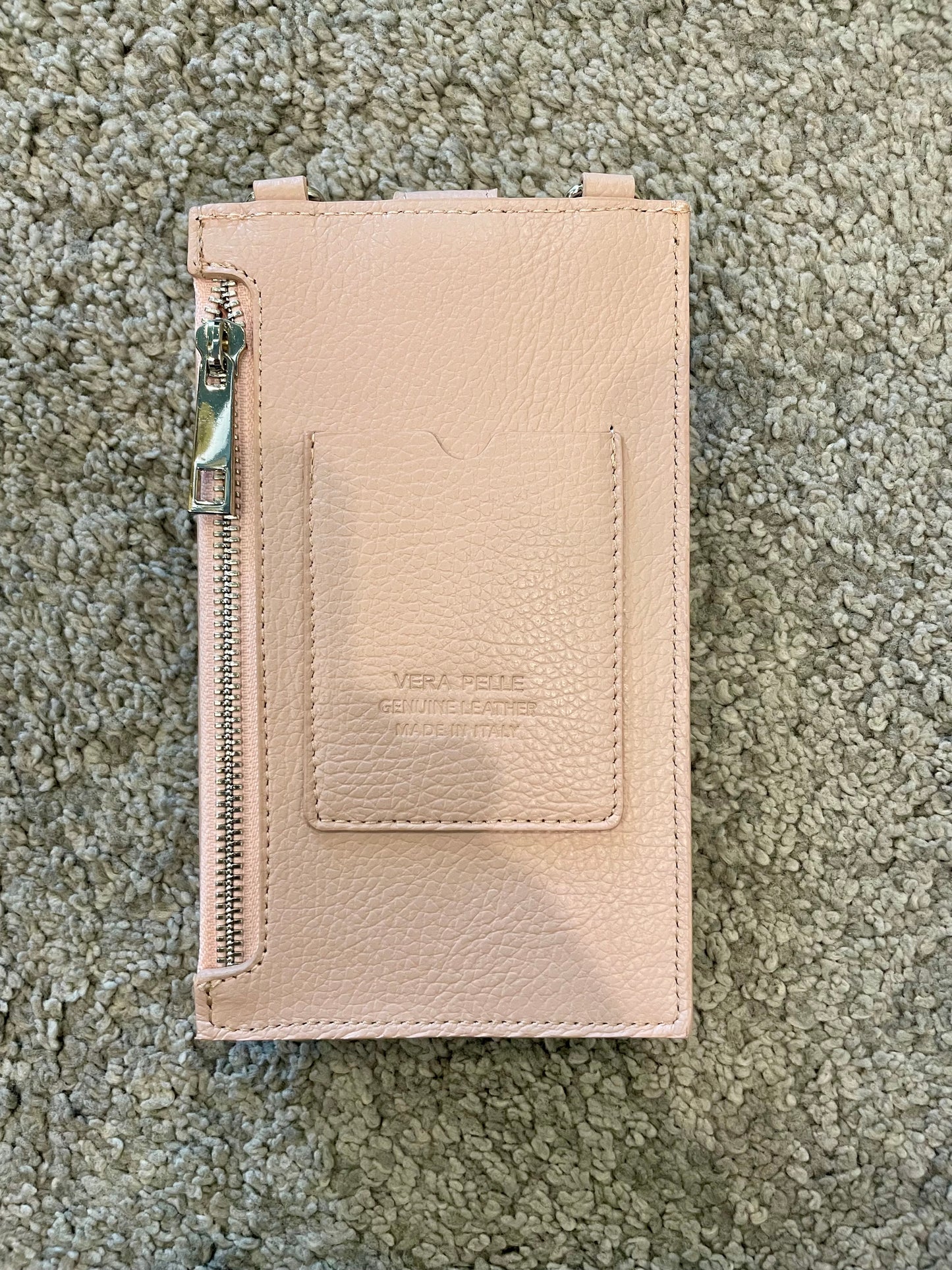 Porta cellulare vera pelle