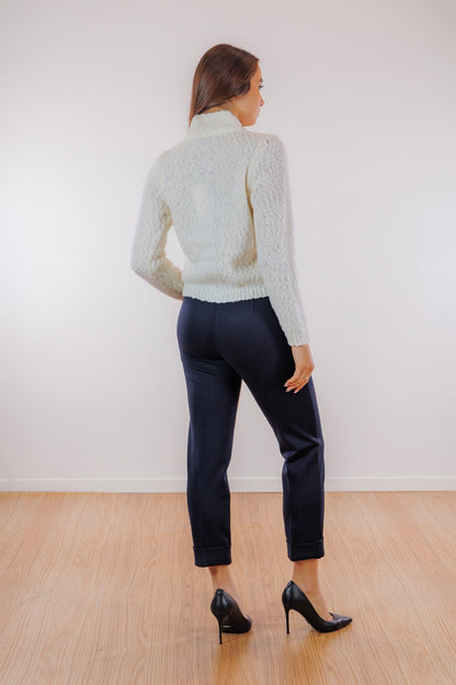 Giacca merinos bouclè