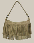 Borsa suede frange