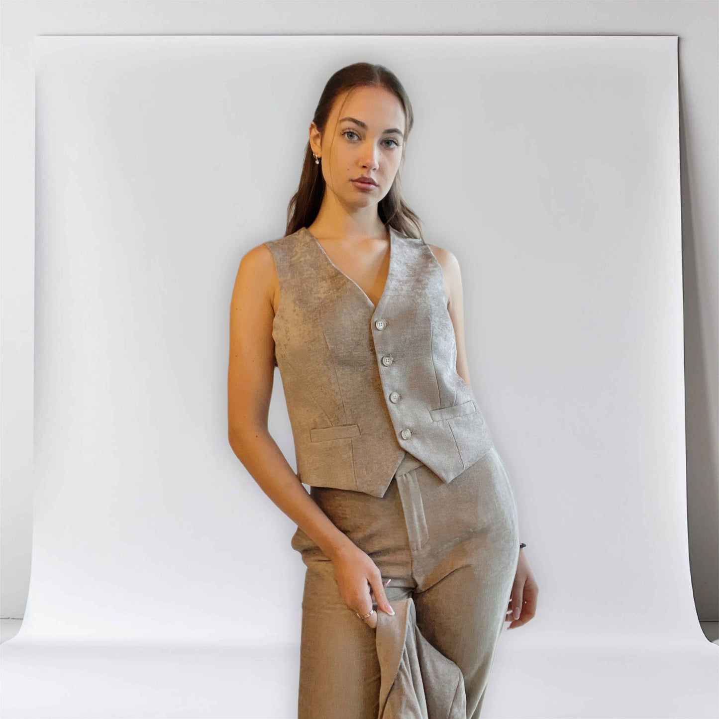 Completo velluto viscosa