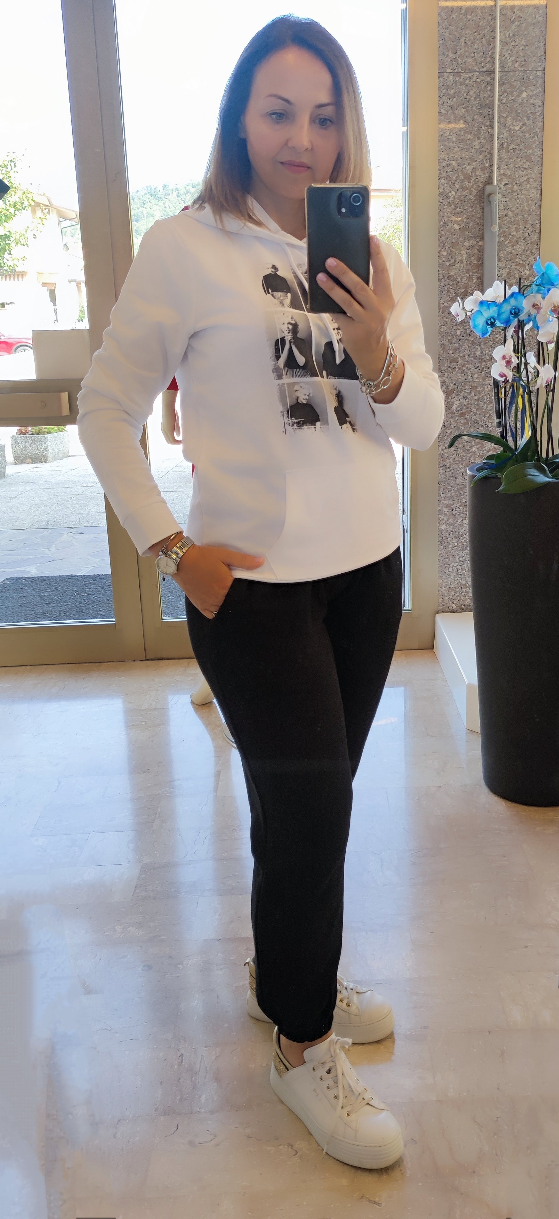 Felpa cappuccio